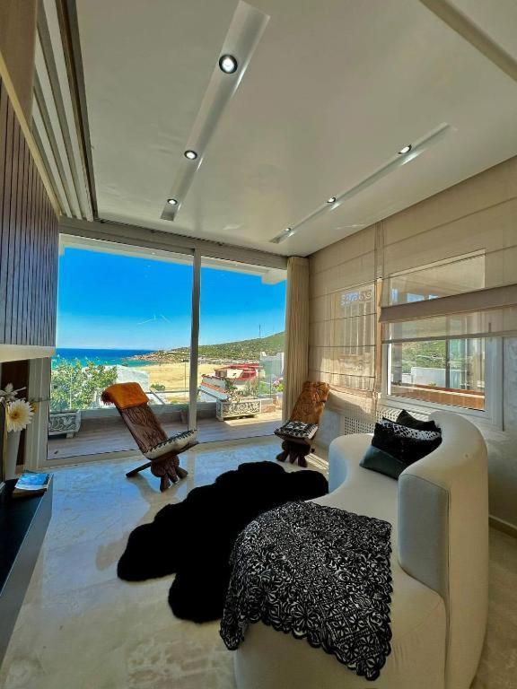 Villa Sable Vagues Une Oasis De Detente Au Bord De L Eau Tamraght Dış mekan fotoğraf